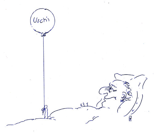 Cartoon: uschi und holm (medium) by Andreas Prüstel tagged potenz,erektion,phantasie,schwärmerei,luftballon,potenz,erektion,phantasie,schwärmerei,luftballon