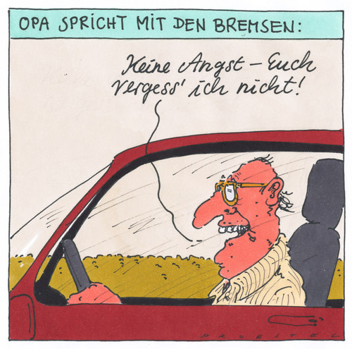 Familienreisen Mit Dem Auto Lustige Comic Illustration Stockfotografie Alamy