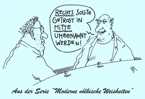 Cartoon: völkische weisheiten (medium) by Andreas Prüstel tagged pegida,afd,csu,rechts,links,bürger,völkisch,weisheit,cartoon,karikatur,andreas,pruestel,pegida,afd,csu,rechts,links,bürger,völkisch,weisheit,cartoon,karikatur,andreas,pruestel