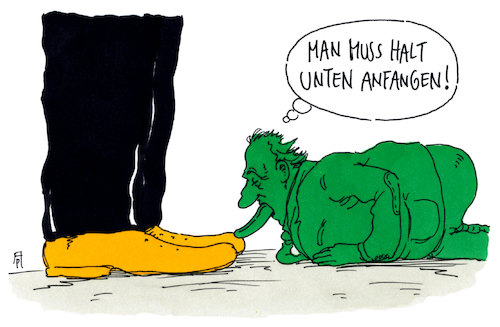 Cartoon: von unten (medium) by Andreas Prüstel tagged jamaika,sondierungsgespräche,kohle,verbrennungsnotoren,grüne,fdp,cdu,csu,cartoon,karikatur,andreas,pruestel,jamaika,sondierungsgespräche,kohle,verbrennungsnotoren,grüne,fdp,cdu,csu,cartoon,karikatur,andreas,pruestel