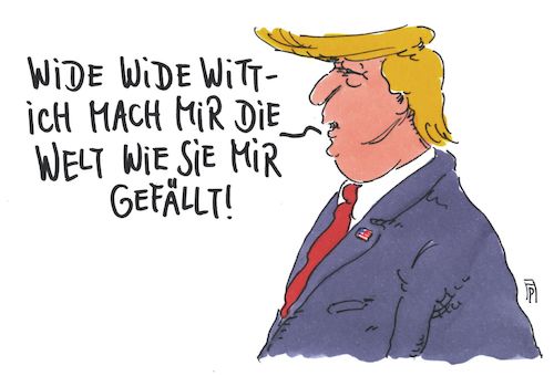 Cartoon: wide witt (medium) by Andreas Prüstel tagged usa,trump,fbi,entlassung,russlandkontakte,cartoon,karikatur,andreas,pruestel,usa,trump,fbi,entlassung,russlandkontakte,cartoon,karikatur,andreas,pruestel