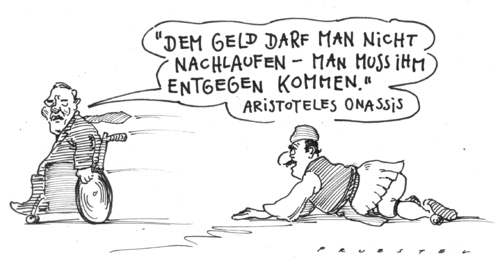 Cartoon: WolfgangOnassis (medium) by Andreas Prüstel tagged griechenland,staatspleite,euhilfe,griechenland,staatspleite,eu hilfe,eu,hilfe