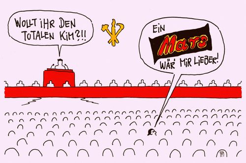 Cartoon: wollen (medium) by Andreas Prüstel tagged nordkorea,kim,jong,un,parteikongress,mars,cartoon,karikatur,andreas,pruestel,nordkorea,kim,jong,un,parteikongress,mars,cartoon,karikatur,andreas,pruestel