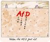 Cartoon: afd (small) by Andreas Prüstel tagged afd,cartoon,karikatur,andreas,pruestel