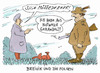 Cartoon: after breivik (small) by Andreas Prüstel tagged breivik,prozess,anwälte,notwehr,morde