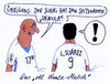 Cartoon: al dente (small) by Andreas Prüstel tagged fußballweltmeisterschaft,brasilien,vorrunde,uruguay,italien,luis,suarez,biss,schiedsrichter,dracula,cartoon,karikatur,andreas,pruestel