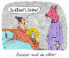 Cartoon: alterskreativ (small) by Andreas Prüstel tagged alter,senioren,sex,schweinemaske,cartoon,karikatur,andreas,pruestel