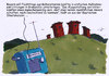 Cartoon: asylbolitik bayern (small) by Andreas Prüstel tagged bayern,asylanten,asylbewerber,unterbringung,balkanstaaten,abschiebung,cartoon,karikatur,andreas,pruestel