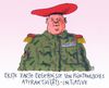 Cartoon: attraktiv (small) by Andreas Prüstel tagged bundeswehr,attraktivitätsinitiative,flintenuschi,ursula,von,der,leyen,pahlkötter,cartoon,karikatur,andreas,pruestel