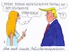 Cartoon: beraterin (small) by Andreas Prüstel tagged usa,trump,beraterin,ivanka,atomkffer,kosmetikkoffer,cartoon,karikatur,andreas,pruestel