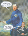 Cartoon: berliner jungs (small) by Andreas Prüstel tagged friedrich2,klauswowereit,alterfritz,berlin,preussen,toleranz,zitate