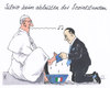 Cartoon: berlusconi (small) by Andreas Prüstel tagged silvio,berlusconi,verurteilung,strafmaß,strafform,papst,franziskus,italien,cartoon,karikatur,andreas,pruestel