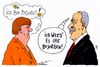Cartoon: besorgt (small) by Andreas Prüstel tagged merkel,erdogan,deutschland,türkei,pressefreiheit,menschenrechte,aufhebung,immunität,abgeordnete,demokratie,besorgnis,flüchtlingspolitik,eu,europa,cartoon,karikatur