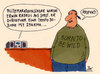 Cartoon: blitzmarathon (small) by Andreas Prüstel tagged verkehr,geschwindigkeitskontrolle,geschwindigkeit,blitzer,soest,botn,to,be,wild,cartoon,karikatur,andreas,pruestel