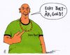 Cartoon: bolt (small) by Andreas Prüstel tagged usain,bolt,olympia,rio,goldmedaillen,jamaika,hanf,cartoon,karikatur,andreas,pruestel