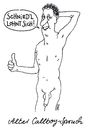 Cartoon: callboy (small) by Andreas Prüstel tagged callboy,prostitution,job,penis,schniedel,ertrag,cartoon,karikatur,andreas,pruestel