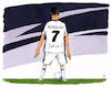 Cartoon: CL7 (small) by Andreas Prüstel tagged cristiano,ronaldo,real,madrid,steuerhinterziehung,spanische,justiz,drohende,haftstrafe,cartoon,karikatur,andreas,pruestel