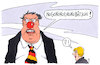 Cartoon: clownesk (small) by Andreas Prüstel tagged spd,cdu,csu,sondierungen,nogo,koko,groko,bätschi,cartoon,karikatur,andreas,pruestel
