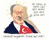 Cartoon: ddr-vergleich (small) by Andreas Prüstel tagged türkei,deutschland,diplomatie,beziehungen,verhaftungen,wirtschaft,erdogan,ddr,honecker,zitat,schäuble,cartoon,karikatur,andreas,pruestel