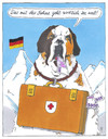 Cartoon: deutschschweiz (small) by Andreas Prüstel tagged schweiz,referndum,einwanderungsbeschränkung,deutsche,deutschfeinlichkeit,bernhardiner,matterhorn,cartoon,karikatur,andreas,pruestel