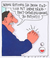 Cartoon: drucksituation (small) by Andreas Prüstel tagged fiskalpakt,druck,dringlichkeit