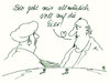 Cartoon: eierbio (small) by Andreas Prüstel tagged bioeier,umdeklarierung,bioprodukte,verbrauchertäuschung,cartoon,karikaturng