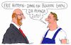 Cartoon: ein bischen (small) by Andreas Prüstel tagged martin,schulz,spd,wahlversprechen,agenda,2010,cartoon,karikatur,andreas,pruestel