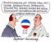 Cartoon: einweisung (small) by Andreas Prüstel tagged fußballeuropameisterschaft,berichterstattung,reporter,radio,tv,sprache,begrifflichkeiten,frankreich,terrorgefahr,terror,islamistischer,cartoon,karikatur,andreas,pruestel