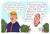 Cartoon: entschuldigung (small) by Andreas Prüstel tagged trump,abneigung,aversion,wut,aggression,vater,sohn,cartoon,karikatur,andreas,pruestel