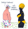 Cartoon: farbrausch (small) by Andreas Prüstel tagged borussia,dortmund,fußballbundesliga,deutscher,meister,vereinsfarben,schwarzgelb,cartoon,andreas,prüstel