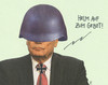 Cartoon: feldprediger gauck (small) by Andreas Prüstel tagged joachim,gauck,bundespräsident,militäreinsätze,bundeswehr,feldpredigt,stahlhelm,gebet,cartoon,collage,andreas,pruestel