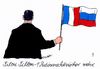 Cartoon: filou fillon (small) by Andreas Prüstel tagged frankreich,konservative,präsidentschaftskandidat,francois,fillon,russland,putin,putinffreund,arschkriecher,filou,cartoon,karikatur,andreas,pruestel