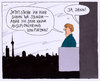 Cartoon: firmenausspionierung (small) by Andreas Prüstel tagged geheimdienste,bnd,nsu,firmenausspionierung,kanzlerin,merkel,kanzleramt,cartoon,karikatur,andreas,pruestel