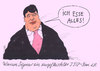 Cartoon: freihandelsabkommen (small) by Andreas Prüstel tagged ttip,freihandelsabkommen,wirtschaftsminister,sigmar,gabriel,lebensmittel,usa,eu,deutschland,cartoon,karikatur,andreas,pruestel