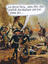 Cartoon: friedrich2 zerstreut (small) by Andreas Prüstel tagged friedrich2,preussenkönig,schlacht,feldherr,ottogebühr,film,schauspieler,loriot