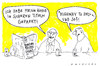 Cartoon: ganz sicher (small) by Andreas Prüstel tagged börse,börsencrash,anleger