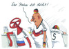 Cartoon: gashahn (small) by Andreas Prüstel tagged russland,ukraine,gaslieferungen,alkohol,cartoon,karikatur,andreas,pruestel,energie,vorkasse,fußballweltmeisterschaft,fans,deutschland,eu,suff