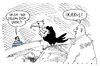 Cartoon: geier (small) by Andreas Prüstel tagged geier,pleitegeier,griechenland,ikarus,zoo