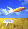 Cartoon: genmais (small) by Andreas Prüstel tagged genmanipulationen,lebensmittel,landwirtschaft,collage,cartoon,andreas,pruestel