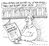 Cartoon: goethe lebt (small) by Andreas Prüstel tagged sachsen,bildung,bildungsranking,goethe,leipzig