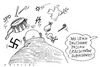 Cartoon: grassometer (small) by Andreas Prüstel tagged grass gedicht israel iran reaktionen