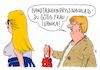 Cartoon: gütige ivanka (small) by Andreas Prüstel tagged zwanzig,summit,ivanka,trump,angela,merkel,handtaschen,cartoon,karikatur,andreas,pruestel