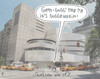 Cartoon: guggenheim (small) by Andreas Prüstel tagged new,york,guggenheimmuseum,kunst,kunstmuseum,sachsen,dialekt,cartoon,collage,andreas,pruestel