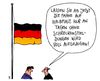 Cartoon: halbmast (small) by Andreas Prüstel tagged beflaggung,halbmast,schreckensmeldungen,weltlage,cartoon,karikatur,andreas,pruestel