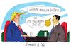 Cartoon: herzlichst (small) by Andreas Prüstel tagged usa,china,trump,xi,jinping,staatsbesuch,wirtschaftsabkommen,cartoon,karikatur,andreas,pruestel
