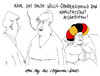 Cartoon: kalifat (small) by Andreas Prüstel tagged kalifatstaat,kalifat,kalif,isis,irak,fußballweltmeisterschaft,algerien,deutschland,achtelfinale,karl,cartoon,karikatur,andreas,pruestel