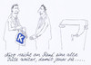 Cartoon: karstadt (small) by Andreas Prüstel tagged warenhauskette,kaufhaus,karstadt,weiterreichung,investor,immobilien,rene,benko,nicolas,berggruen,einkaufstüte,müllcontainer,cartoon,karikatur,andreas,pruestel