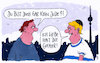 Cartoon: kein jude (small) by Andreas Prüstel tagged antisemitismus,deutschland,berlin,juden,kippa,angriffe,cartoon,karikatur,andreas,pruestel