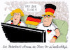 Cartoon: kroos-tor (small) by Andreas Prüstel tagged fußballweltmeisterschaft,vorrunde,schweden,deutschland,freistoßtor,toni,kroos,cartoon,karikatur,andreas,pruestel