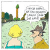 Cartoon: launig (small) by Andreas Prüstel tagged wald,natur,paar